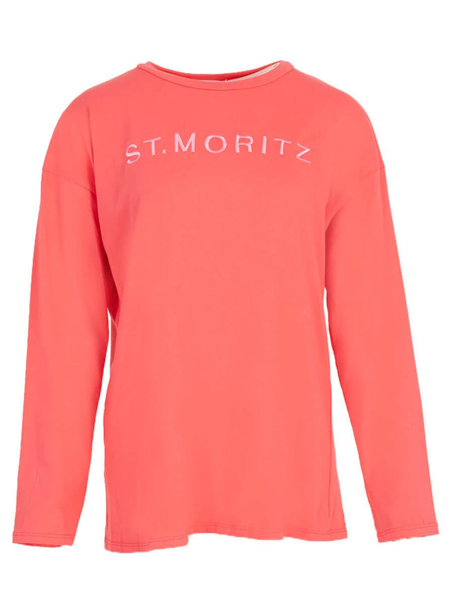 Longsleeve St. Moritz | Coral - wonder & melon - wonder & melon