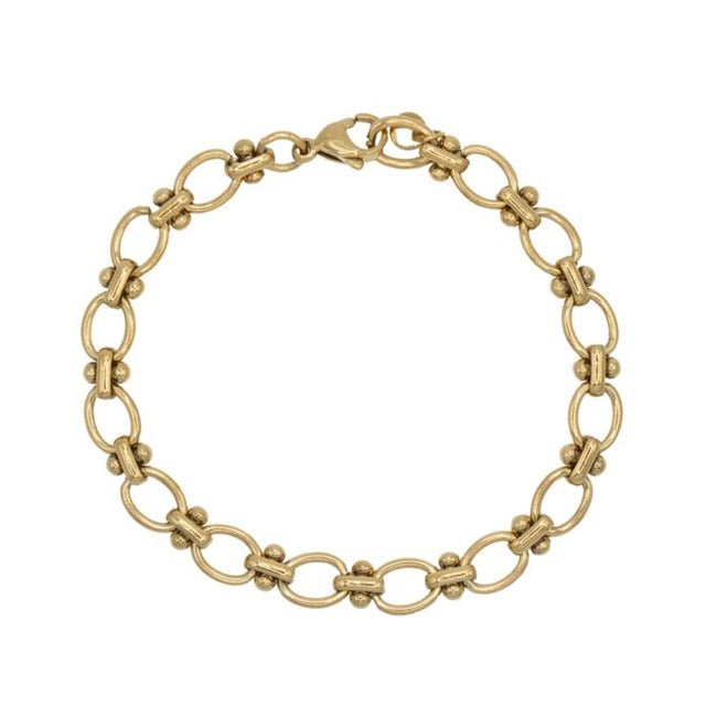 MADAM the label | Armband oval big goud - Madam the Label - wonder & melon