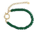 MADAM the label | Armband sammie big groen goud - Madam the Label - wonder & melon