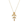 MADAM the label | Ketting big leaf kort goud - Madam the Label - wonder & melon