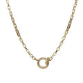 MADAM the label | Ketting lock chain square goud - Madam the Label - wonder & melon