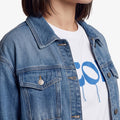 Mena jacket | Denim Mid Blue - Fluresk - wonder & melon