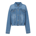 Mena jacket | Denim Mid Blue - Fluresk - wonder & melon