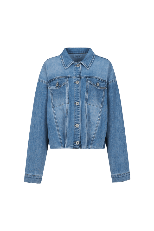 Mena jacket | Denim Mid Blue - Fluresk - wonder & melon