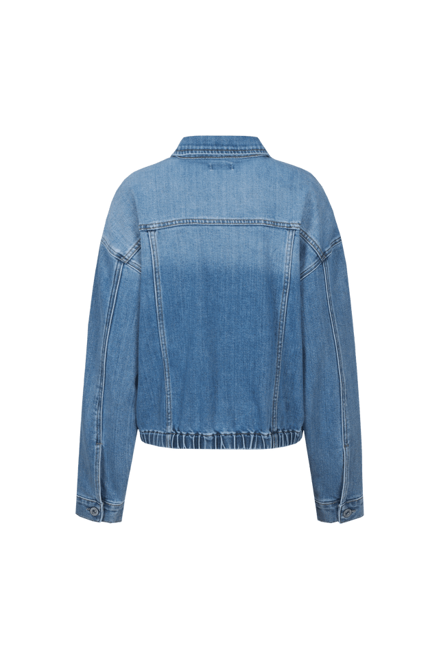 Mena jacket | Denim Mid Blue - Fluresk - wonder & melon