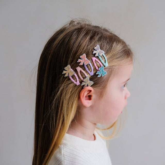 Mimi & Lula | Sparkle mini bow clic clacs - Mimi & Lula - wonder & melon