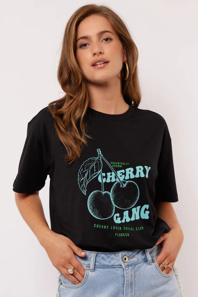 Mirala T-Shirt Black | Fluresk - Fluresk - wonder & melon