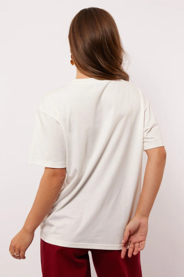 Mirala T-Shirt Off White | Fluresk - Fluresk - wonder & melon