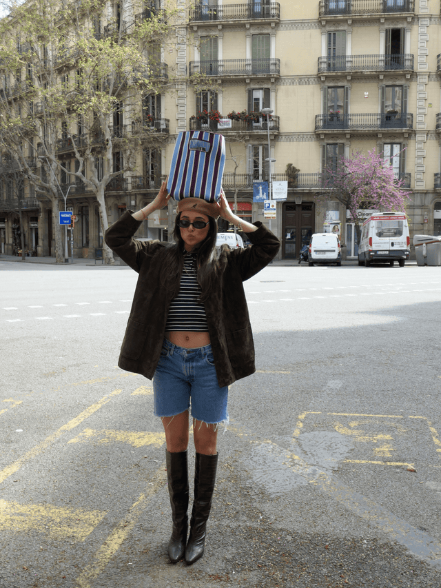 MOSJ Atelier | The Blueberry Bucket Bag - Mosj atelier - wonder & melon