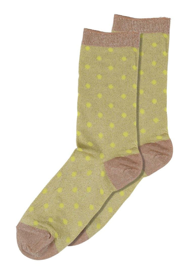 MP | Donna glitter socks col. 2380 Celery Green - MP Denmark - wonder & melon