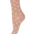 MP | Hella glitter socks col. 2199 Maple Sugar - MP Denmark - wonder & melon