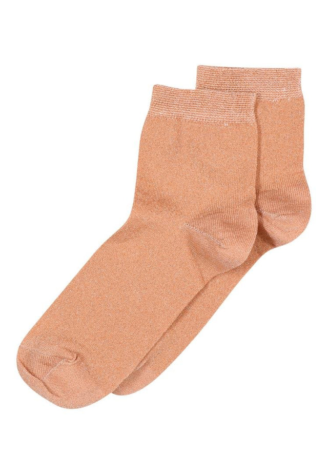 MP | Pi glitter short socks col. 815 Muskmelon - MP Denmark - wonder & melon