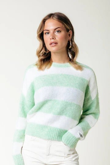 Olivia Knit | Bright green - Colourful Rebel - wonder & melon