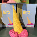 OOPS | Donker Roze | ijsje | Groot - Tiskolderstudio - wonder & melon