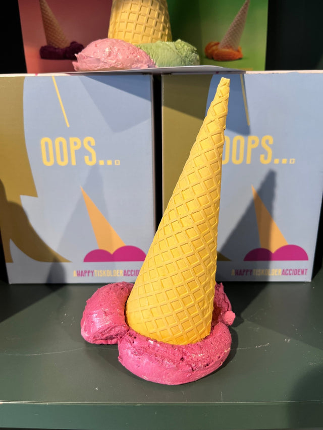 OOPS | Donker Roze | ijsje | Groot - Tiskolderstudio - wonder & melon