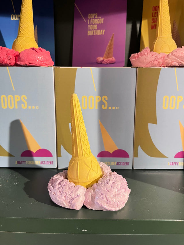 OOPS | Paars | ijsje | klein - Tiskolderstudio - wonder & melon