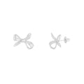 Oorbel Put a Bow on It | Zilver - wonder & melon - wonder & melon