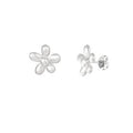 Oorknop Flower | Zilver - wonder & melon - wonder & melon
