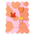 Pin’s op kaart | Set Oh Crab - wonder & melon - wonder & melon