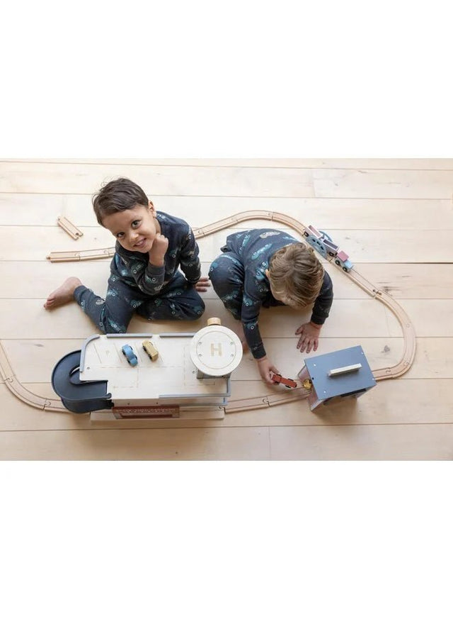 Pyjama Winter Premium | Antraciet Melange | Feetje - Feetje - wonder & melon