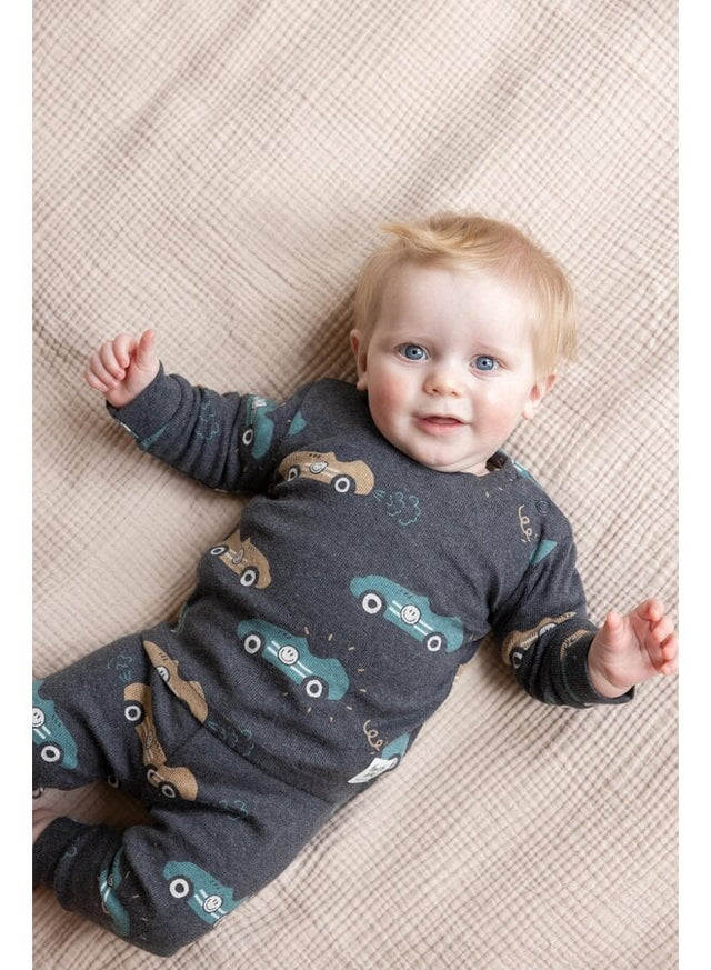 Pyjama Winter Premium | Antraciet Melange | Feetje - Feetje - wonder & melon