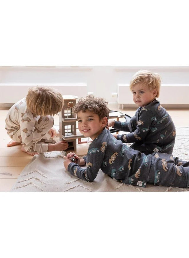 Pyjama Winter Premium | Antraciet Melange | Feetje - Feetje - wonder & melon