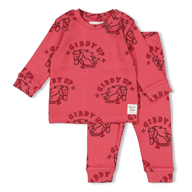 Pyjama Winter Premium | Berry | Feetje - Feetje - wonder & melon