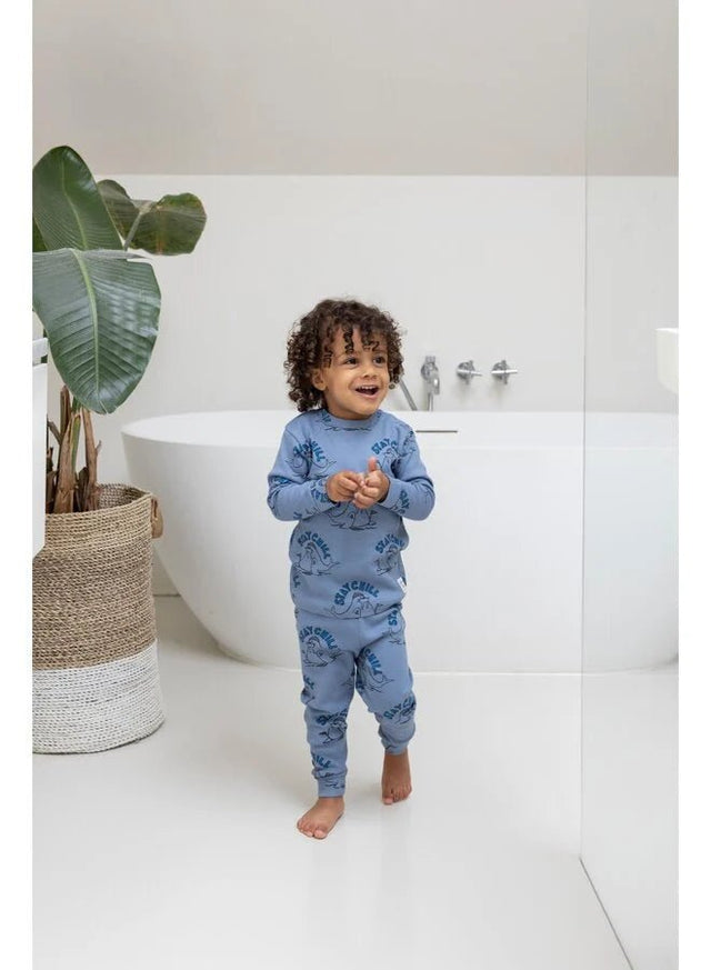 Pyjama Winter Premium | Blauw | Feetje - Feetje - wonder & melon