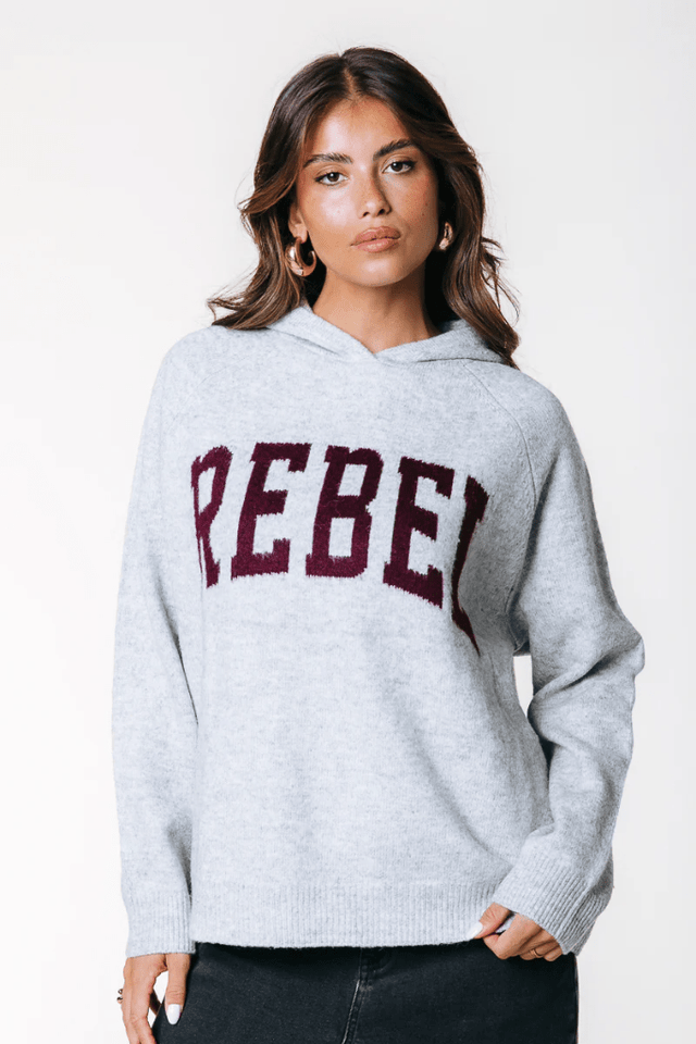 Rebel Knit Hoodie | Colourful Rebel - Colourful Rebel - wonder & melon