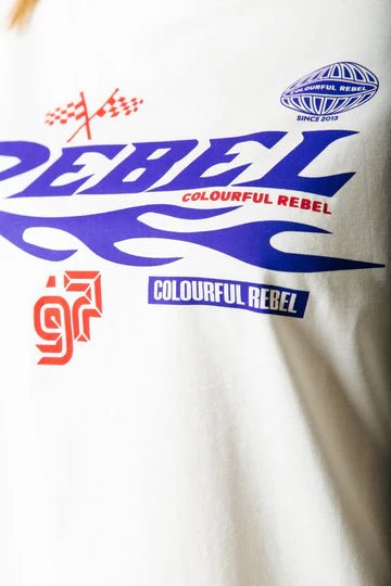 Rebel Racing T-shirt - Colourful Rebel - wonder & melon