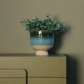 Retro Flower Pot | Lagoon | HKliving - HKliving - wonder & melon