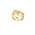 Ring 3 times a lady | Gold | Stainless Steel - wonder & melon - wonder & melon