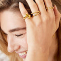 Ring met druppels - wonder & melon - wonder & melon