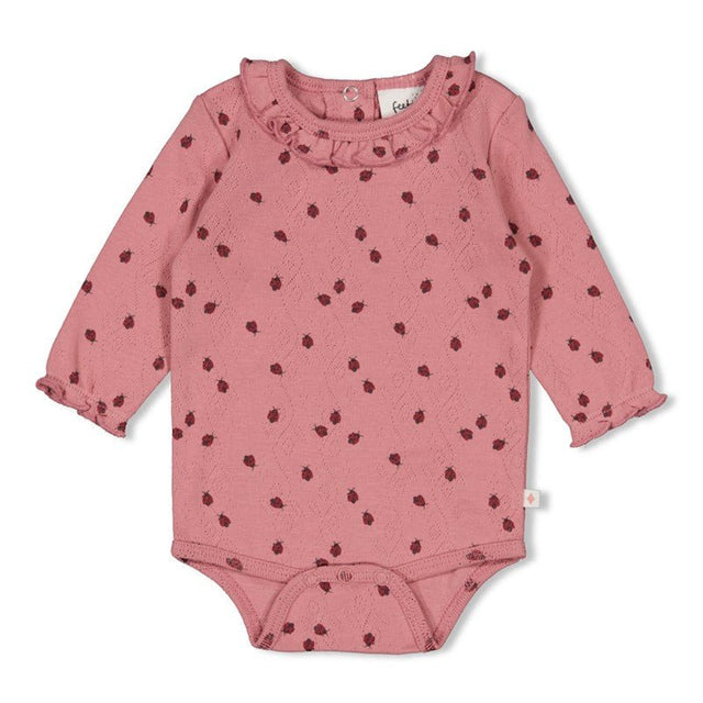 Romper ajour | Ladybug | Feetje - Feetje - wonder & melon