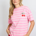 Roze kersen shirt | Fluresk - Fluresk - wonder & melon