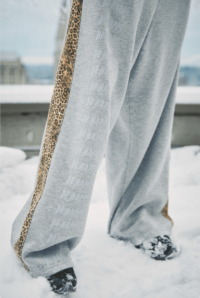 SABBI | Be Happy Wide Leg Sweat Pants Leopard - Sabbi - wonder & melon