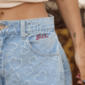 SABBI | denim hearts| Short - Sabbi - wonder & melon