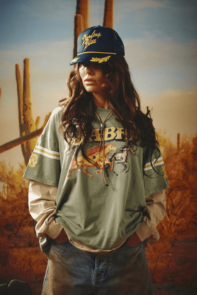 SABBI | Neigh Sayer Longsleeve | Green - Sabbi - wonder & melon