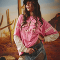 SABBI | Neigh Sayer Longsleeve | Pink - Sabbi - wonder & melon