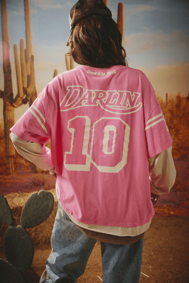 SABBI | Neigh Sayer Longsleeve | Pink - Sabbi - wonder & melon