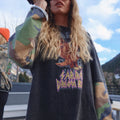 SABBI | Pow Pow Long Sleeve Tee | Black - Sabbi - wonder & melon