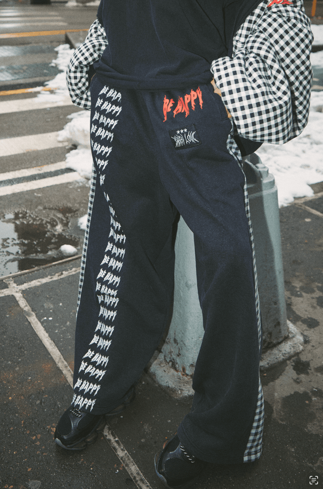 SABBI | The Be Happy Leg Sweatpants Gingham - Sabbi - wonder & melon