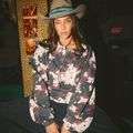 SABBI | The Cowprint Collared Sweater - Sabbi - wonder & melon