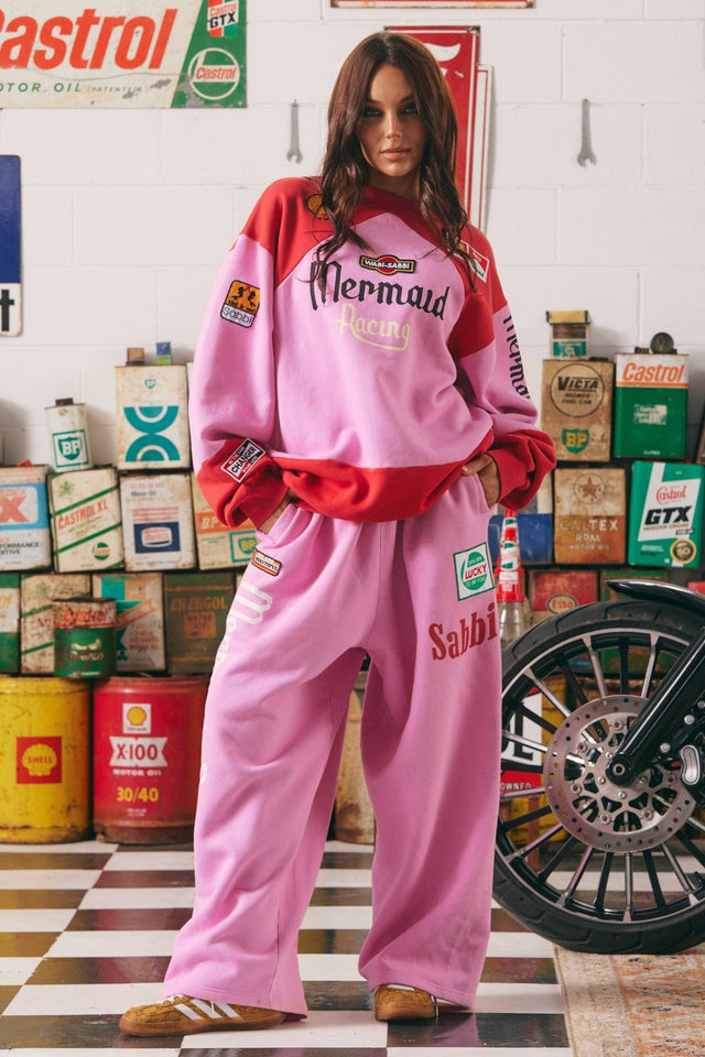 SABBI | The Diego Jumper Mermaid Racing | Pink - Sabbi - wonder & melon