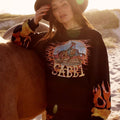 SABBI | The Flaming Cowboy Diego jumper | Black - Sabbi - wonder & melon