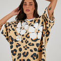 SABBI | The Hibiscus tee | Leopard - Sabbi - wonder & melon