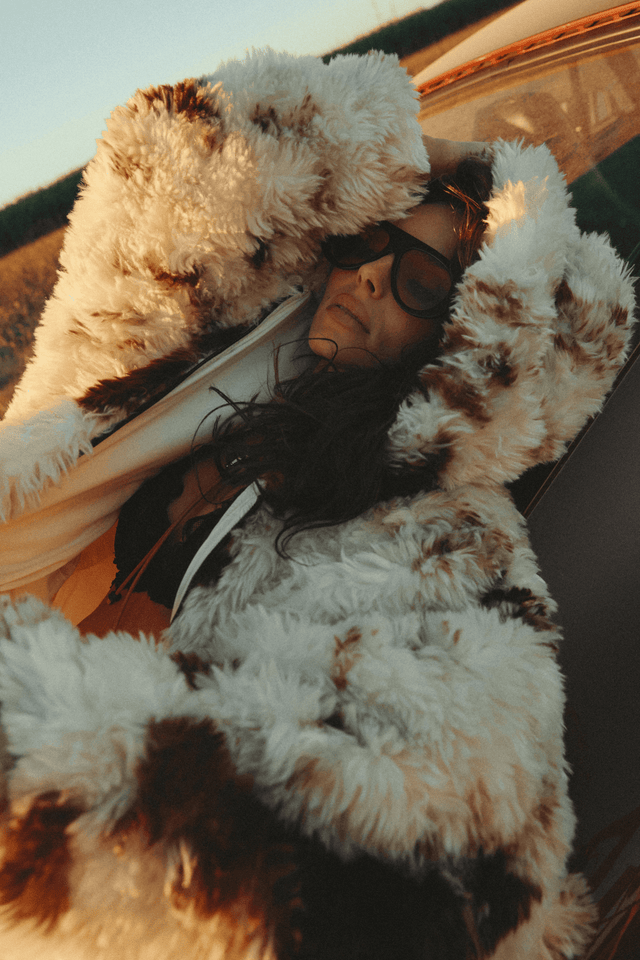 SABBI | The Holy Cow Faux Fur Jacket - Sabbi - wonder & melon