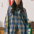 SABBI | The Horse Power Flannel Shirt | Blue - Sabbi - wonder & melon
