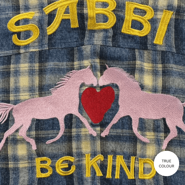 SABBI | The Horse Power Flannel Shirt | Blue - Sabbi - wonder & melon