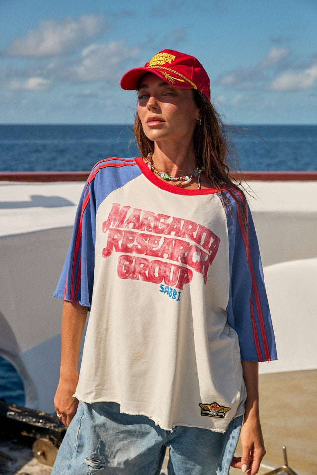 SABBI | The Margie Research Group Tee - Royal - Sabbi - wonder & melon